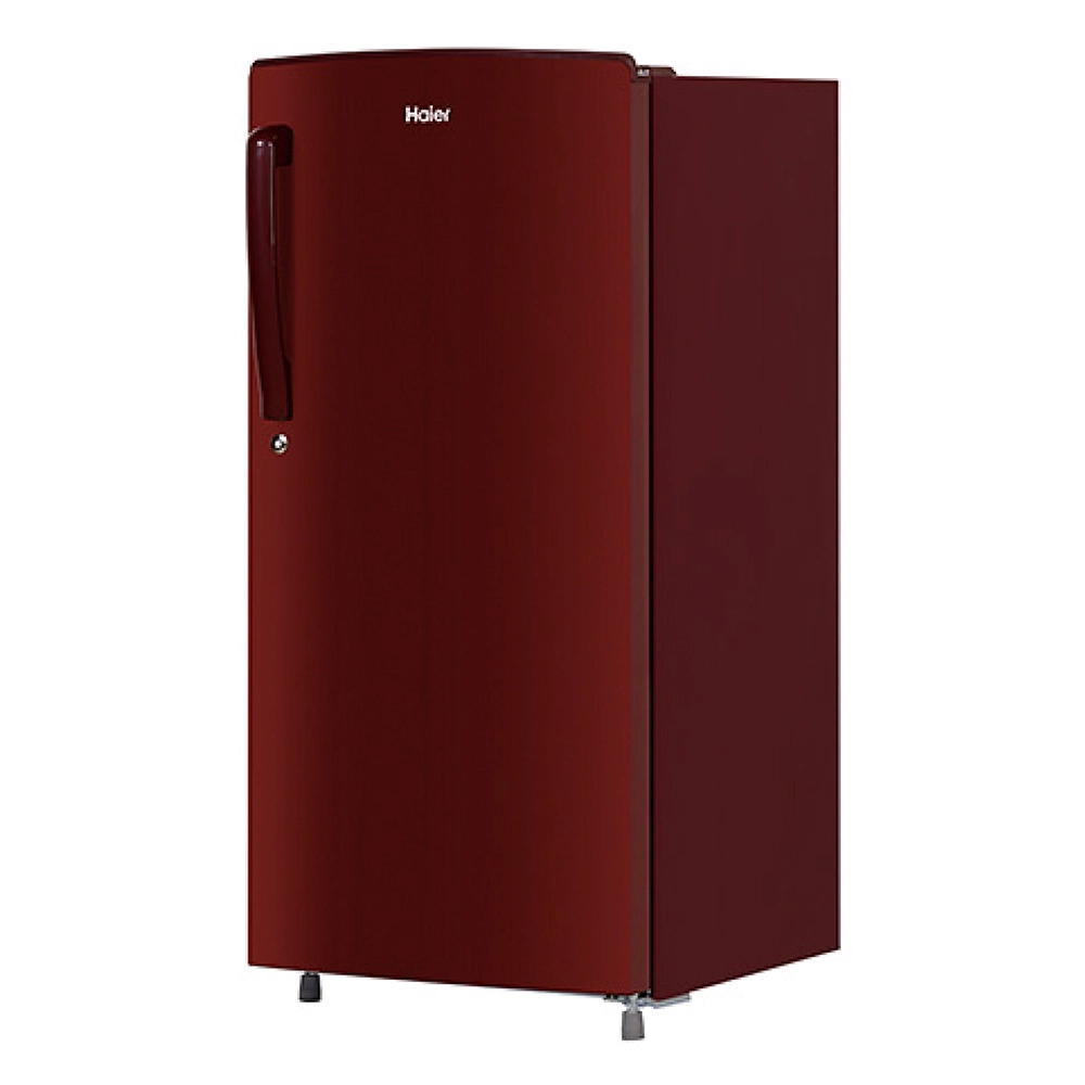 Haier 165L 1 Star Direct Cool Single Door Refrigerator with wired Shelf HRD-1861BBR-N